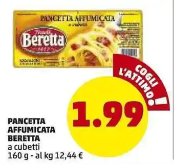 PENNY Pancetta Affumicata Beretta 160g offerta