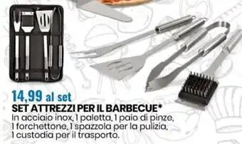 Eurospin Set Attrezzi per Il Barbecue offerta
