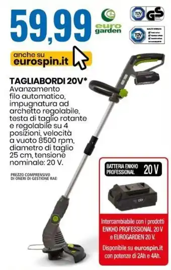 Tagliabordi 20V