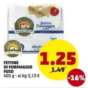 PENNY Fettine Di Formaggio Fuso 400g offerta