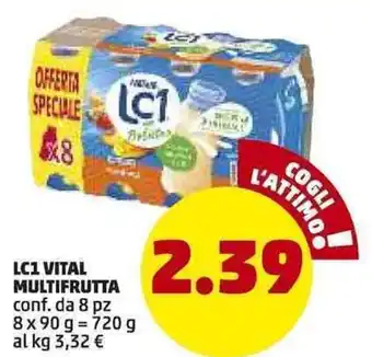 PENNY LC1 Vital Multifruta 8x90g = 720g offerta