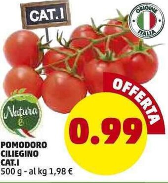 PENNY Pomodoro Ciliegino Cat.I 500g offerta