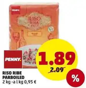 PENNY Riso Ribe Parboiled 2kg offerta