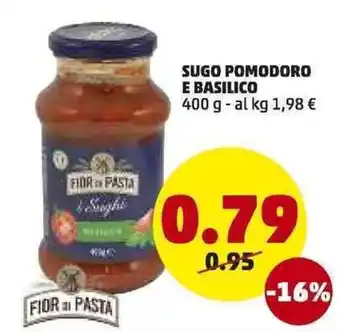 Sugo Pomodoro E Basilico 400g