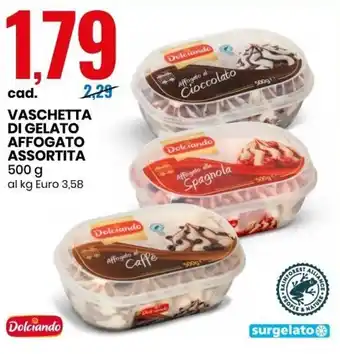 Dolciando Vaschetta Di Gelato Affogato Assortita 500 g