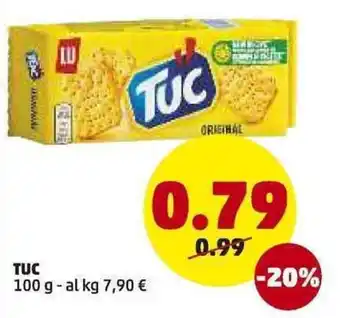 PENNY TUC 100g offerta