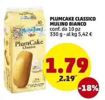 PENNY Plumcake Classico Mulino Bianco 330g offerta