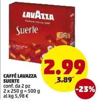 PENNY Caffe Lavazza 2x250g=500g offerta