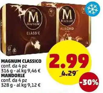 PENNY Magnum Classico 316g offerta
