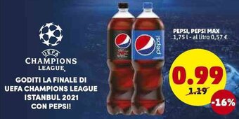 PENNY Pepsi, Pepsi Max 1,75L offerta