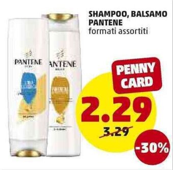 PENNY Shampoo, Balsamo Pantene offerta