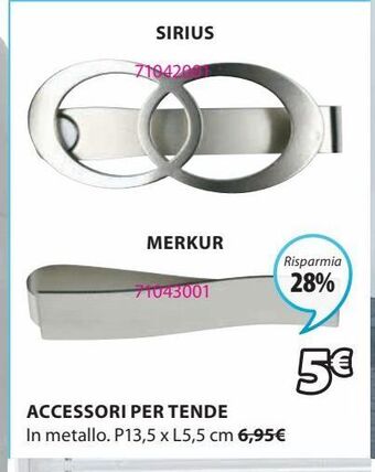 JYSK Accessori per tende offerta