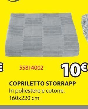 JYSK Copriletto storrapp offerta