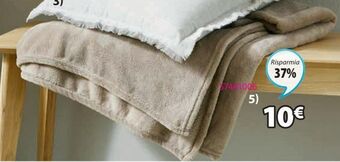 JYSK Plaid in pile dragehode offerta
