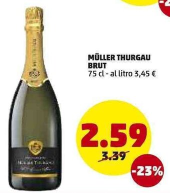 PENNY Müller Thurgau Brut offerta