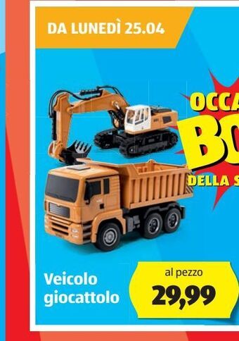 ALDI Veicoli giocattolo offerta