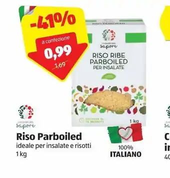 ALDI Riso parboiled i colori del sapore offerta