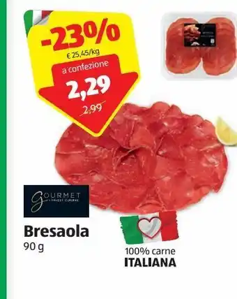 ALDI Bresaola gourmet offerta