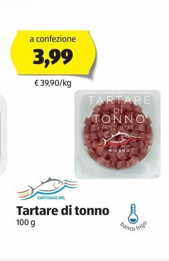 ALDI Tartare di tonno offerta