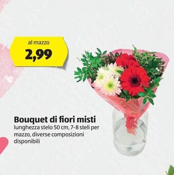 ALDI Bouquet di fiori misti offerta