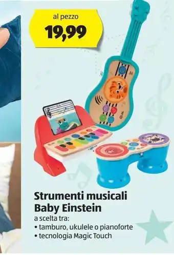 ALDI Strumenti musicali baby einstein offerta