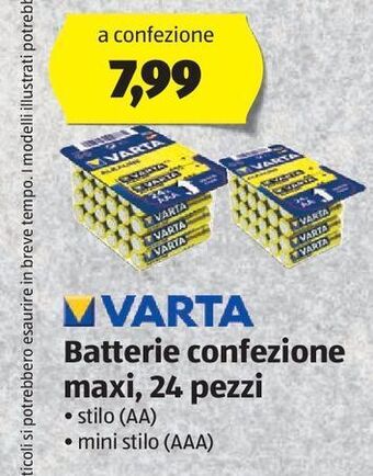 ALDI Batterie varta offerta