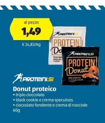 Donut proteico