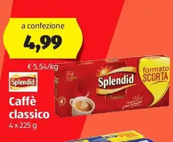 ALDI Caffèclassico splendid offerta