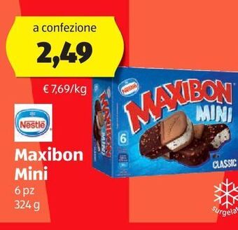 ALDI Nestlé maxibon mini offerta