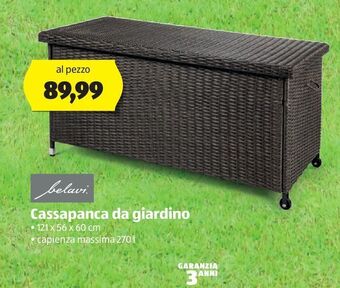 ALDI Cassapanca da giardino offerta