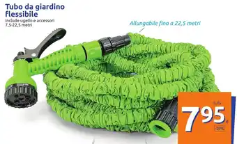 Action Tubo da giardino flessibile 7,5-22,5 metri offerta