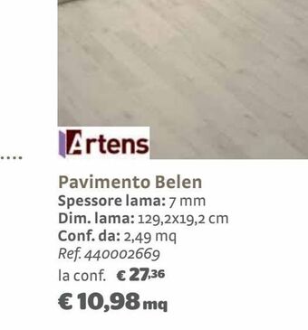 Pavimento belen