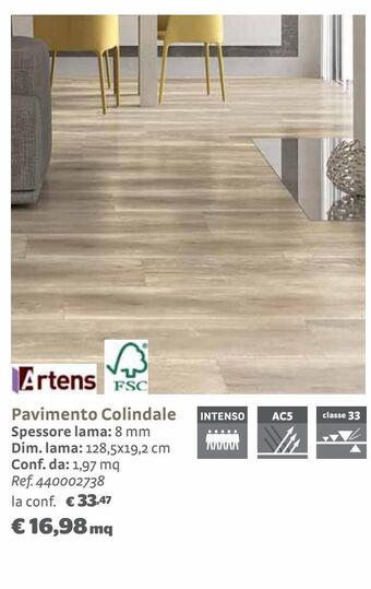 Bricocenter Pavimento colindale spessore lama: 8mm offerta