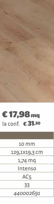 Bricocenter Pavimento nilo 10mm passaggio: intenso offerta
