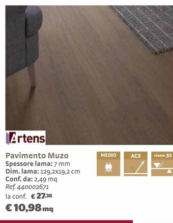 Bricocenter Pavimento muzo spessore lama: 7mm offerta