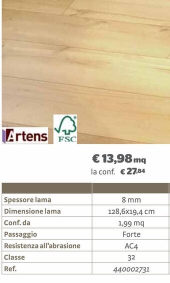 Bricocenter Pavimento wayne 8mm passaggio: forte offerta