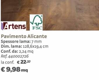 Bricocenter Pavimento alicante spessore lama: 7mm offerta