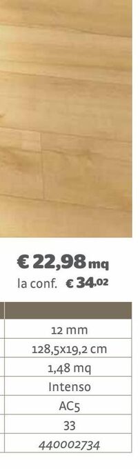 Bricocenter Pavimento wayne 12mm passaggio: intenso offerta