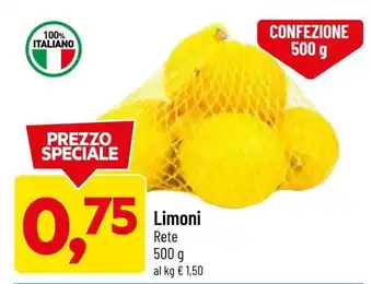 DPiù Limoni 500g offerta