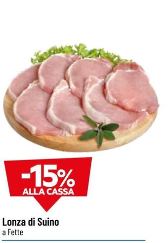 Lonza di Suino a Fette