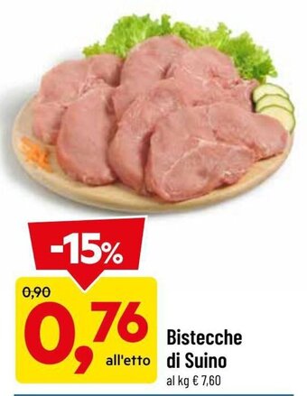 DPiù Bistecche di Suino offerta