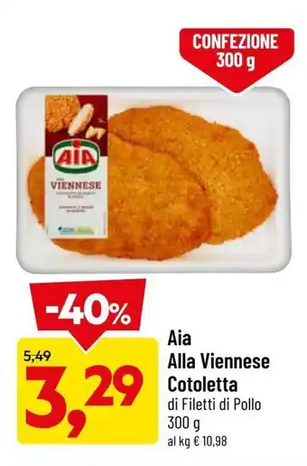 DPiù Aia Alla Viennese Cotoletta 300g offerta