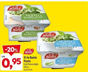 DPiù Si fa Bontà Presto 140g offerta