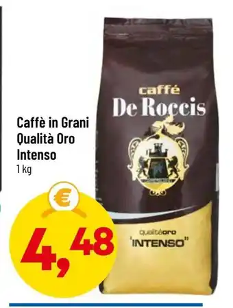 DPiù Caffè in Grani Qualità Oro Intenso 1kg offerta