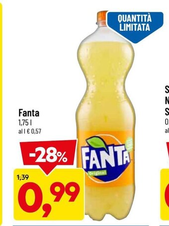DPiù Fanta 1,75 L offerta