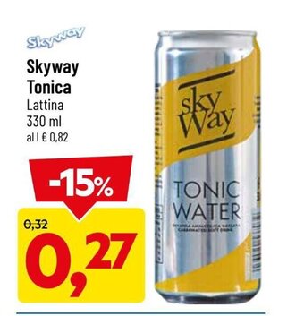 DPiù Skyway Tonica Lattina 330 ml offerta
