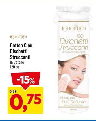 Cotton Clou Dischetti Struccanti 120 pz