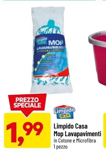 DPiù Limpido Casa Mop Lavapavimenti 1 pezzo offerta