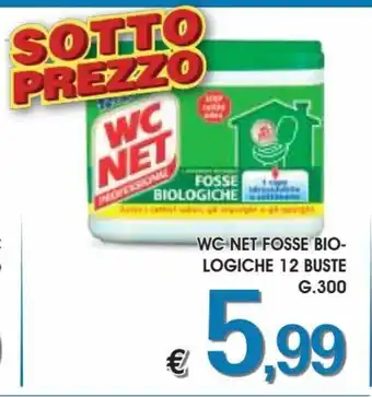 WC Net Fosse Biologiche 12 Buste 300 G.