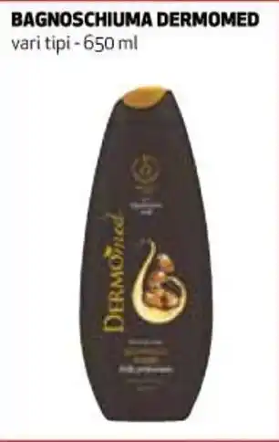 Ipercoop Dermomed Bagnoschiuma vari tipi 650 ml offerta